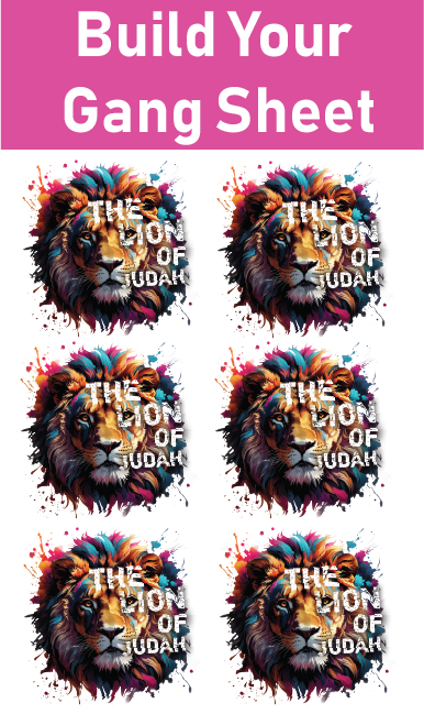 DTF Custom Printing Gang Sheet