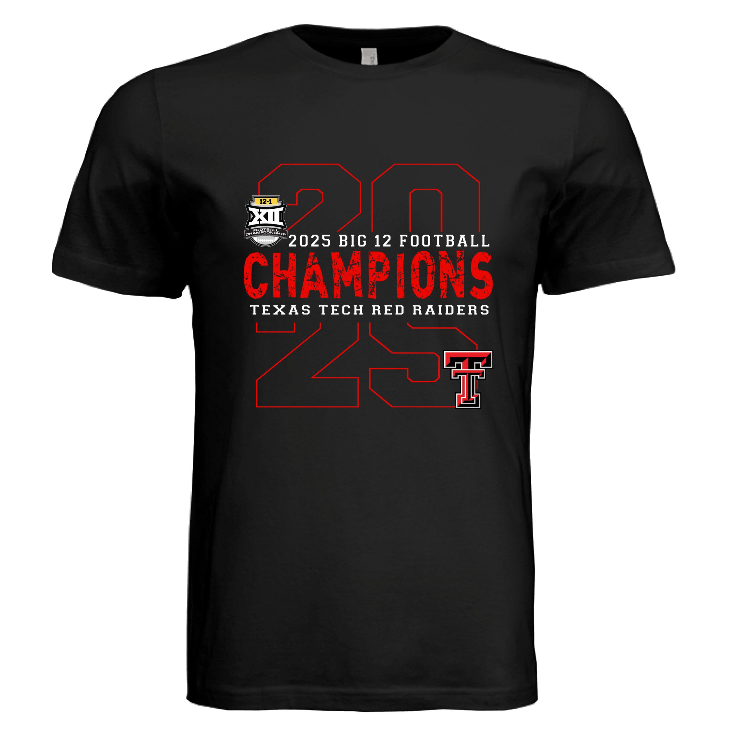 Texas Tech BIG 12 Champions 2025