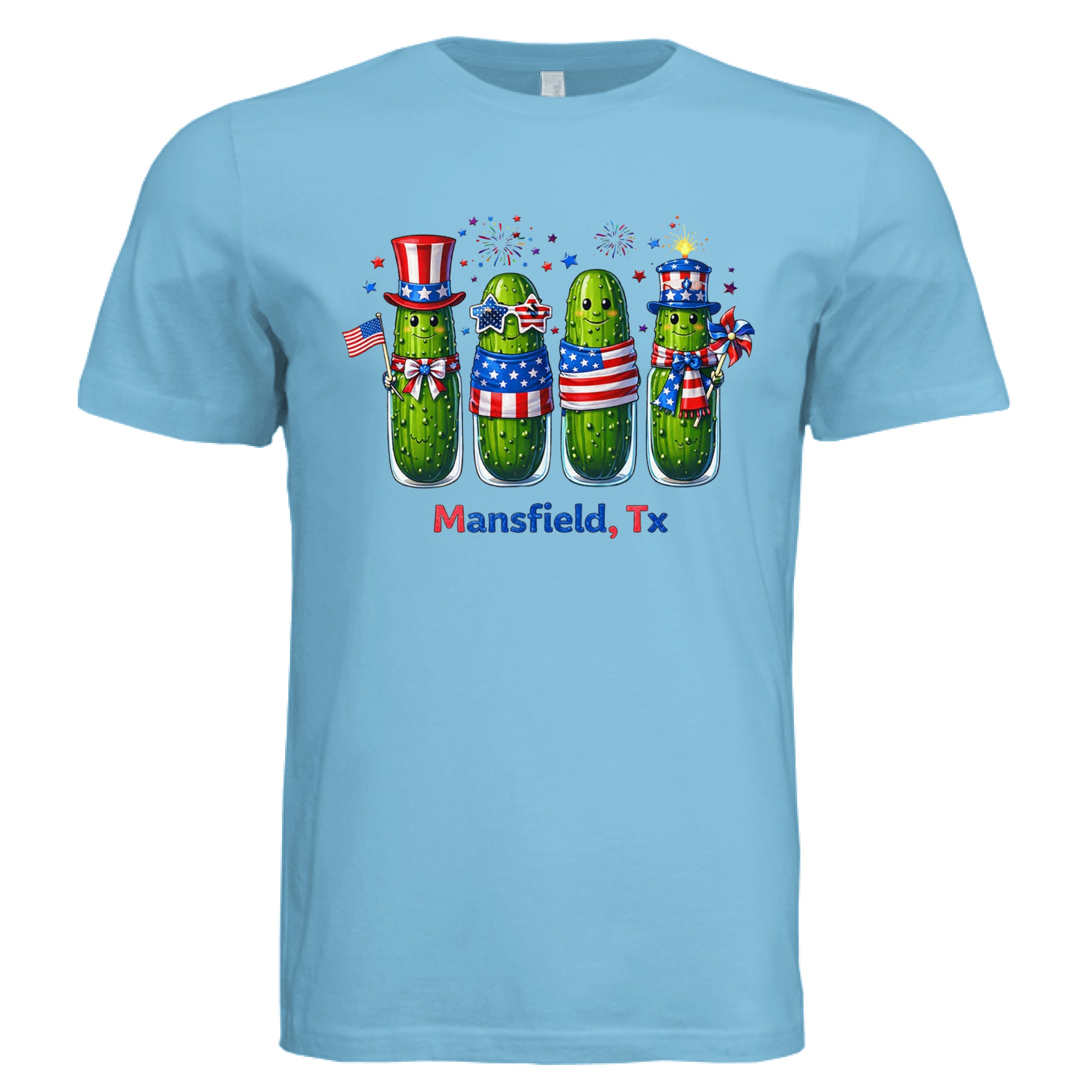 Mansfield Texas 4 Pickles Patriotic